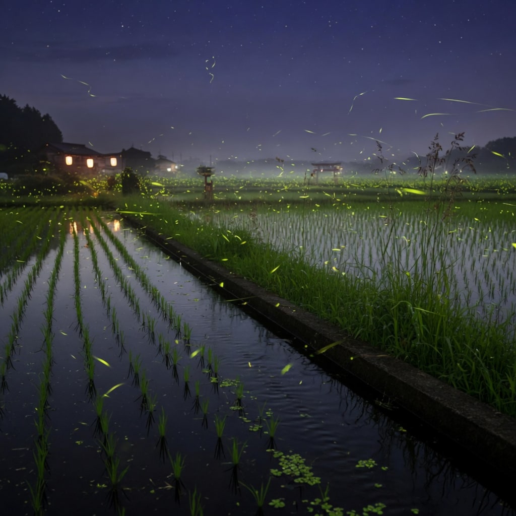 夏の夜 何が聞こえますか？
