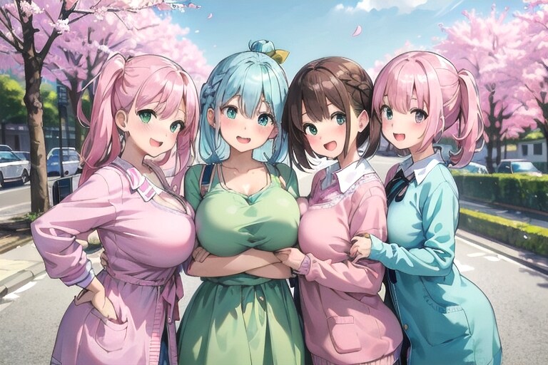 パステル調?