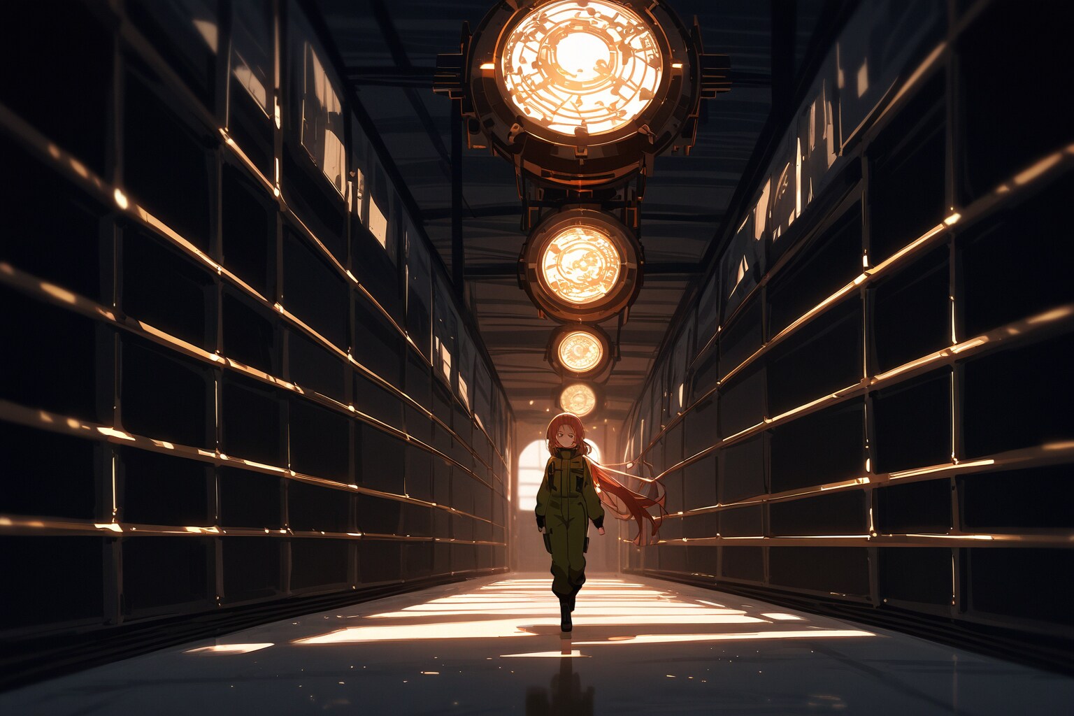 メカニックの軌跡、地下ギア回廊を歩む | の人気AIイラスト・グラビア