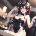 バニーガールのいるお寿司屋さん！ 2枚目