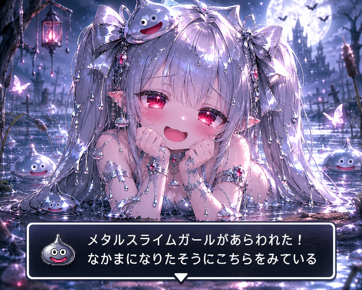 メタルスライムガール | の人気AIイラスト・グラビア