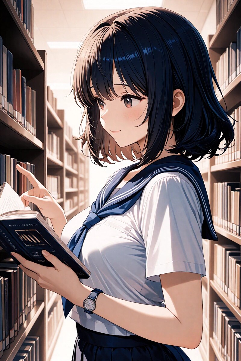 図書館 | の人気AIイラスト・グラビア