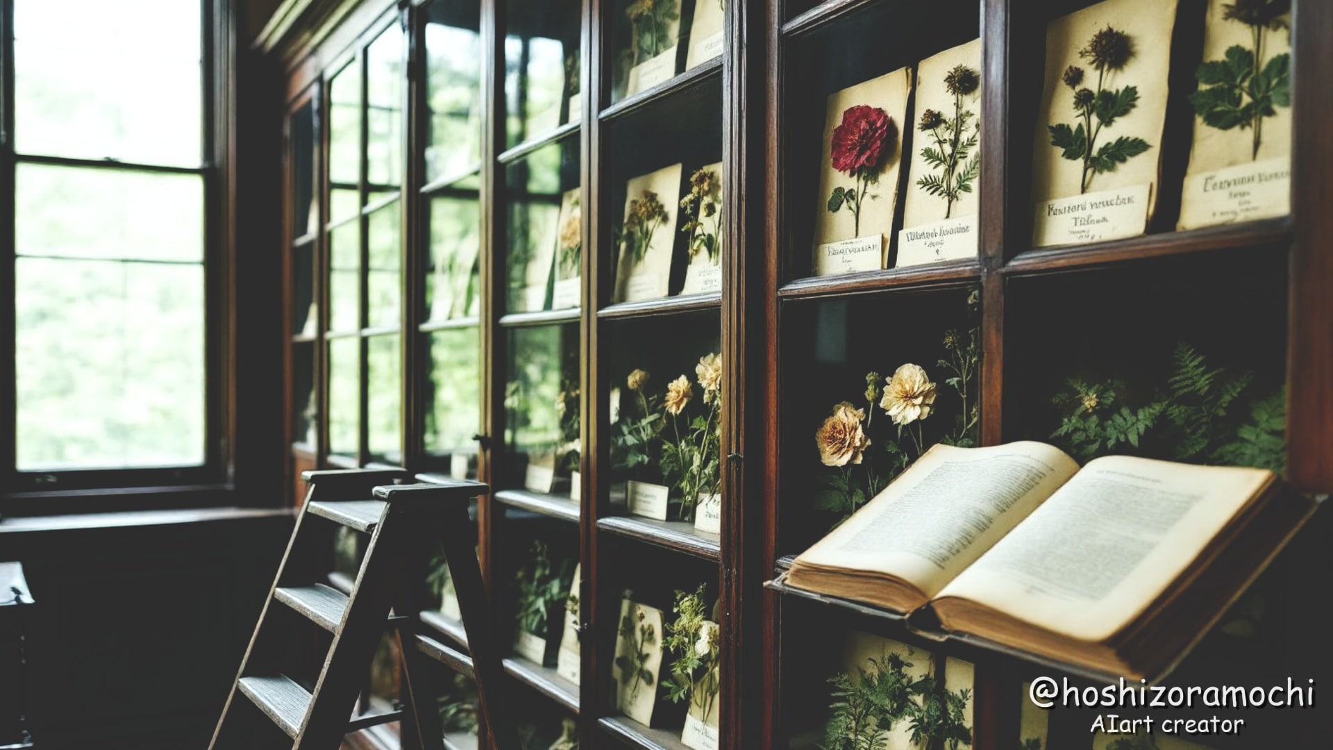 忘れられた植物標本室 - Forgotten Herbarium | の人気AIイラスト・グラビア