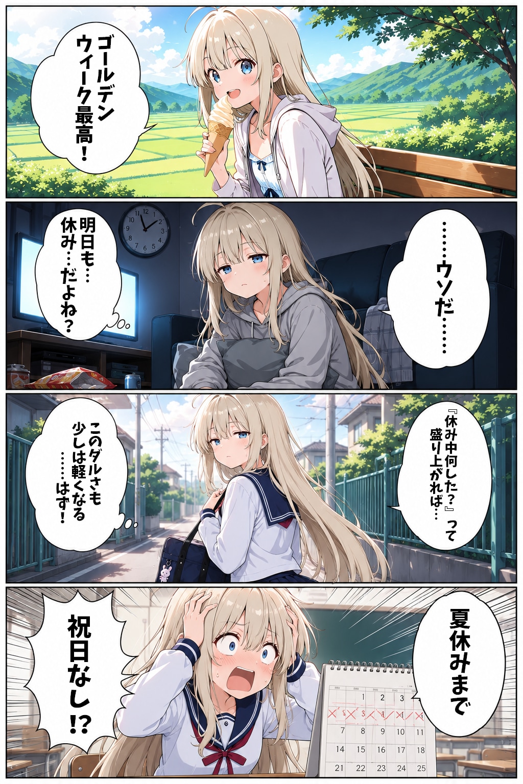 祝日命のJKルナ #１学期【コミカライズ版】
