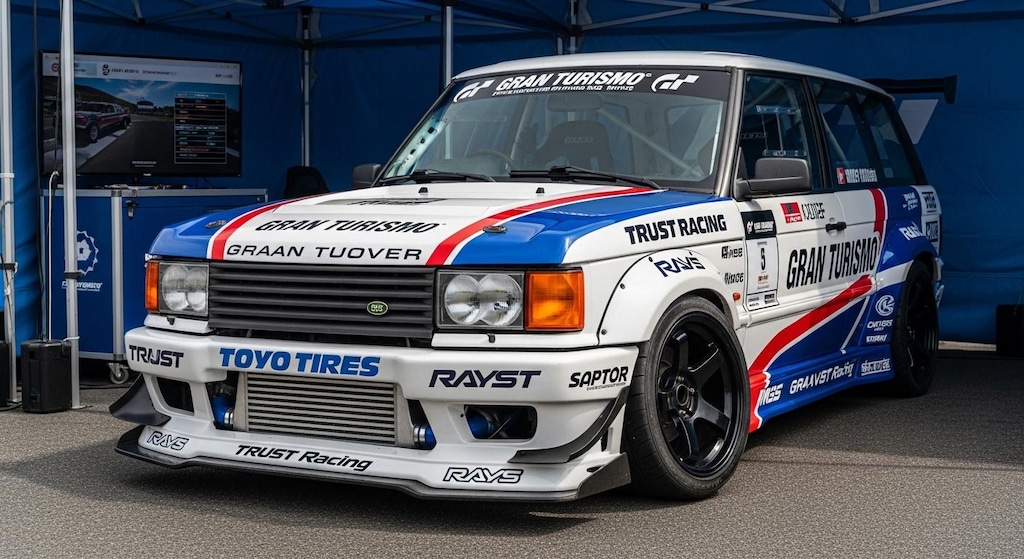 トーヨータイヤレンジローバーのドリ車