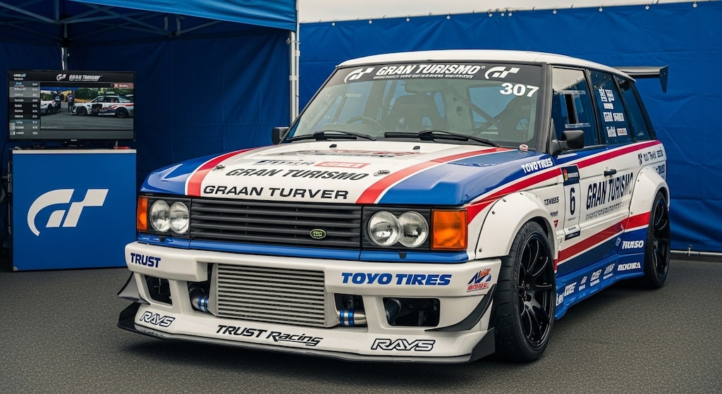 トーヨータイヤレンジローバーのドリ車