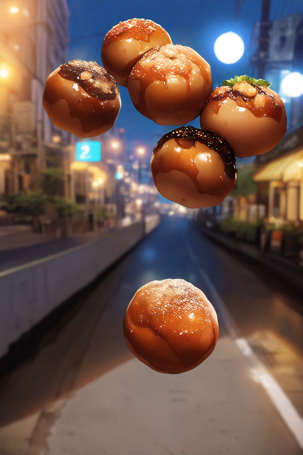 それぞれのたこ焼き