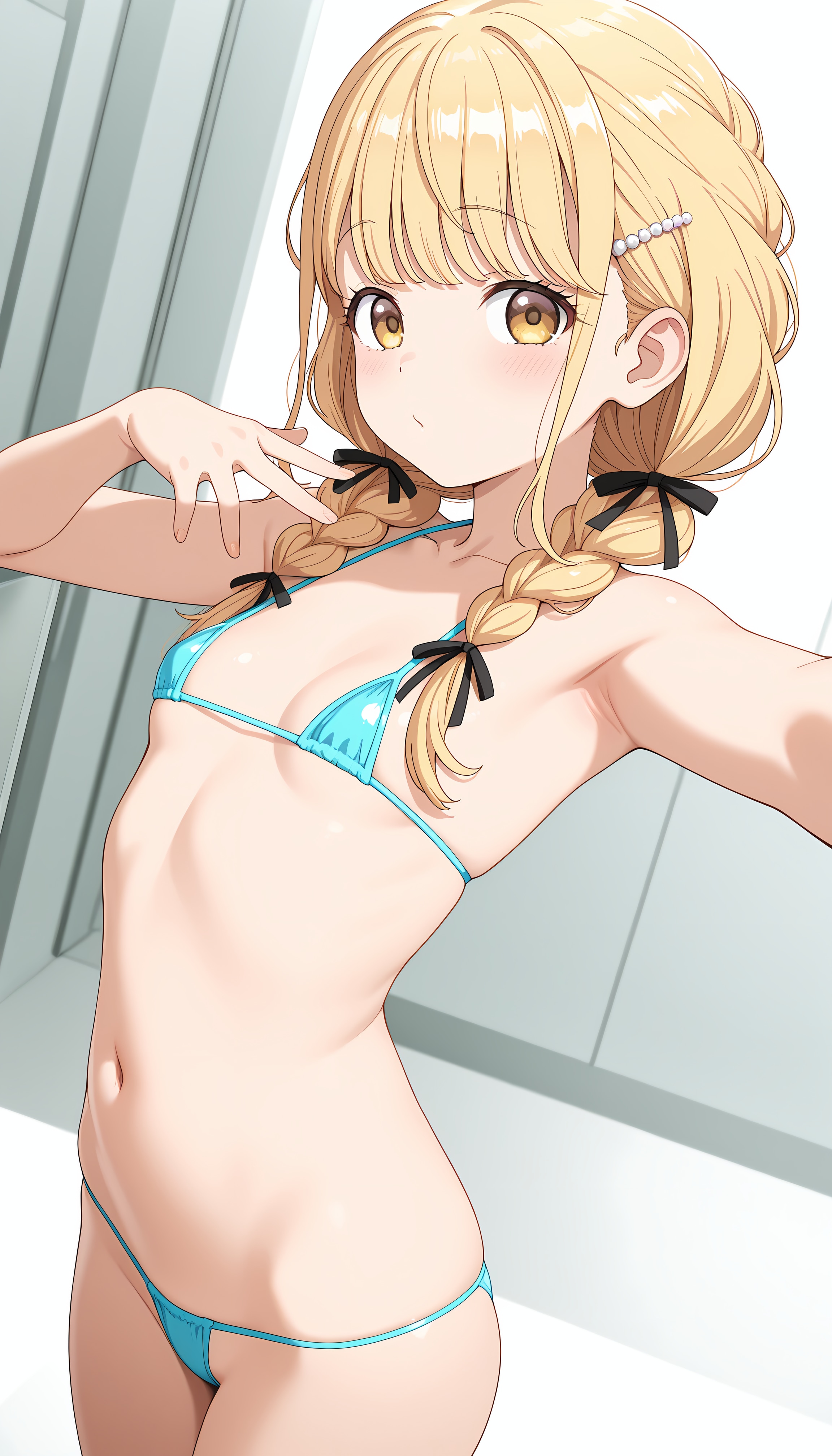 藤田ことね、マイクロビキニ