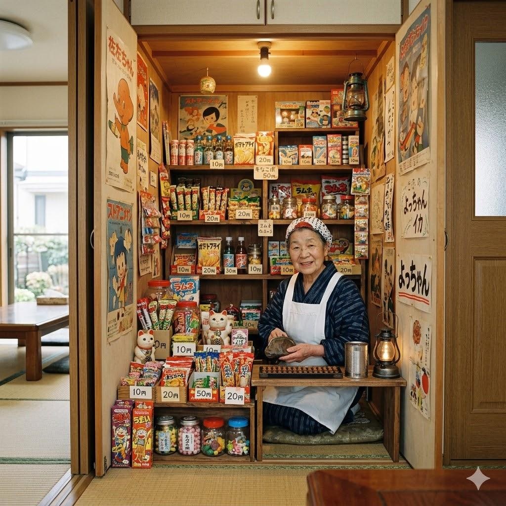 押し入れの駄菓子屋