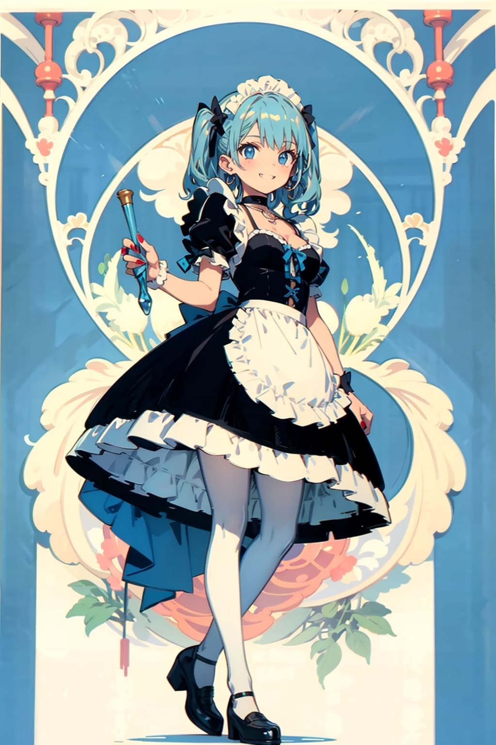 メイド | の人気AIイラスト・グラビア