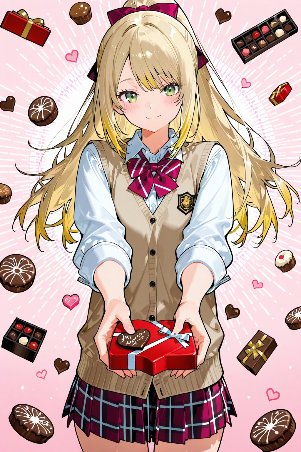 happy valentine | の人気AIイラスト・グラビア