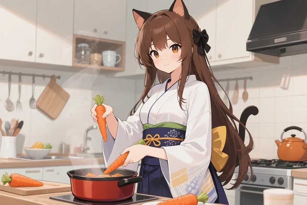 さくらちゃん特製ニンジン