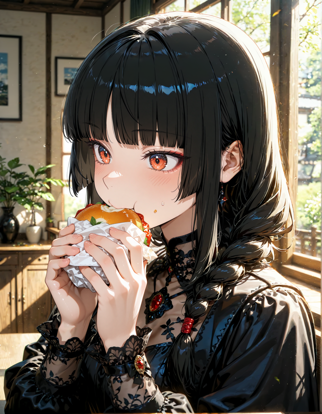 私はずんだ餅を注文しました