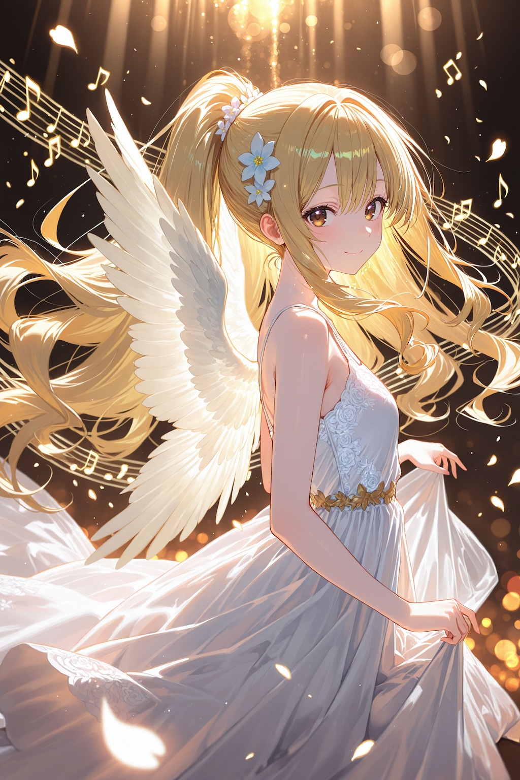 天使さん頑張ります