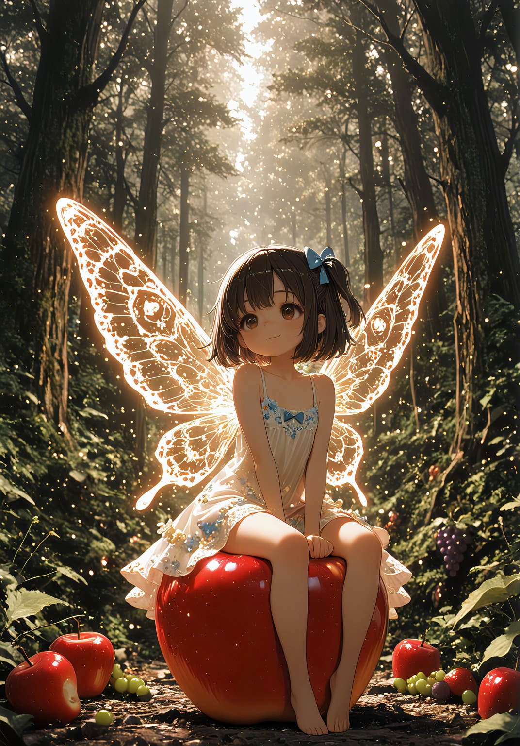 赤い果実が導く森