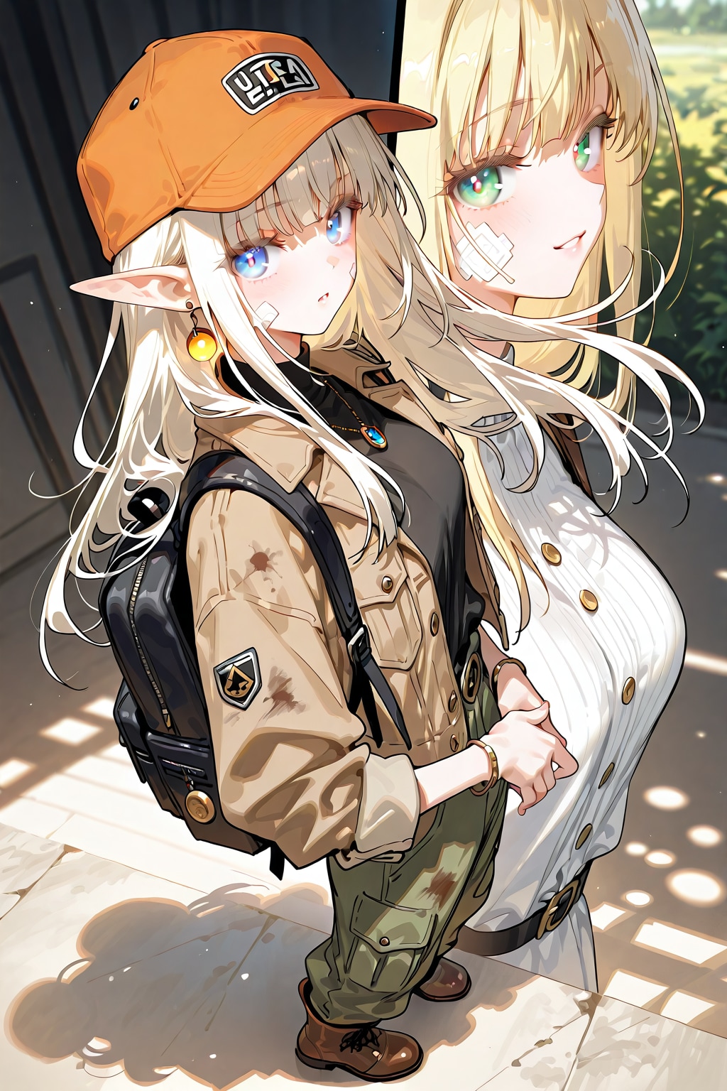 エルフの女の子