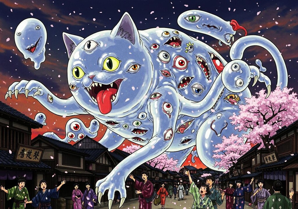 猫みたいな妖怪