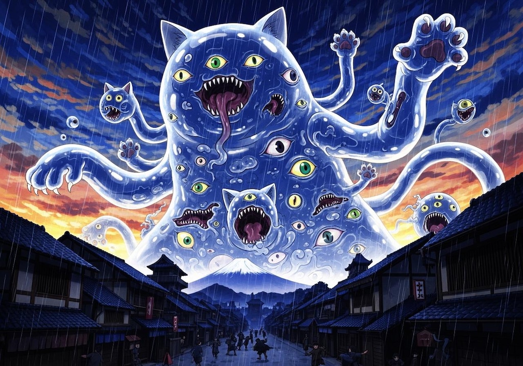 猫みたいな妖怪