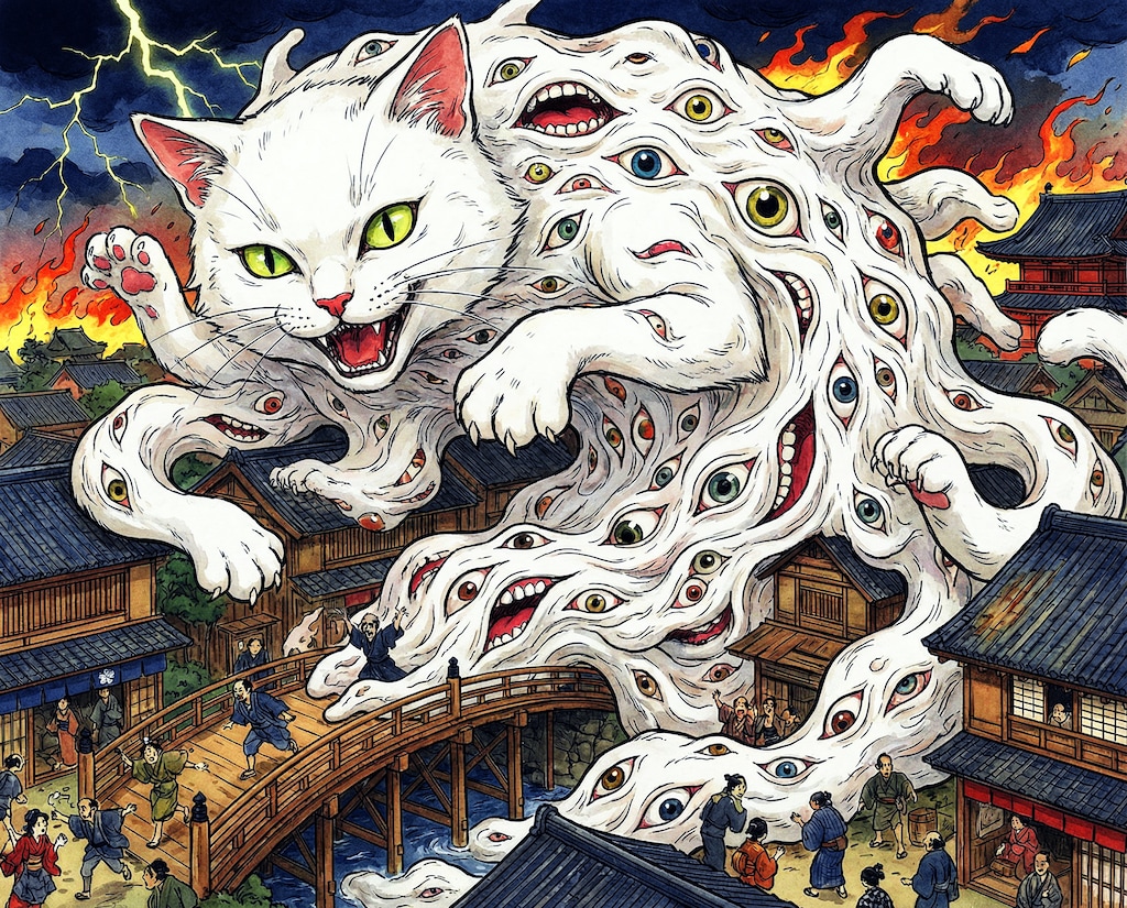 猫みたいな妖怪