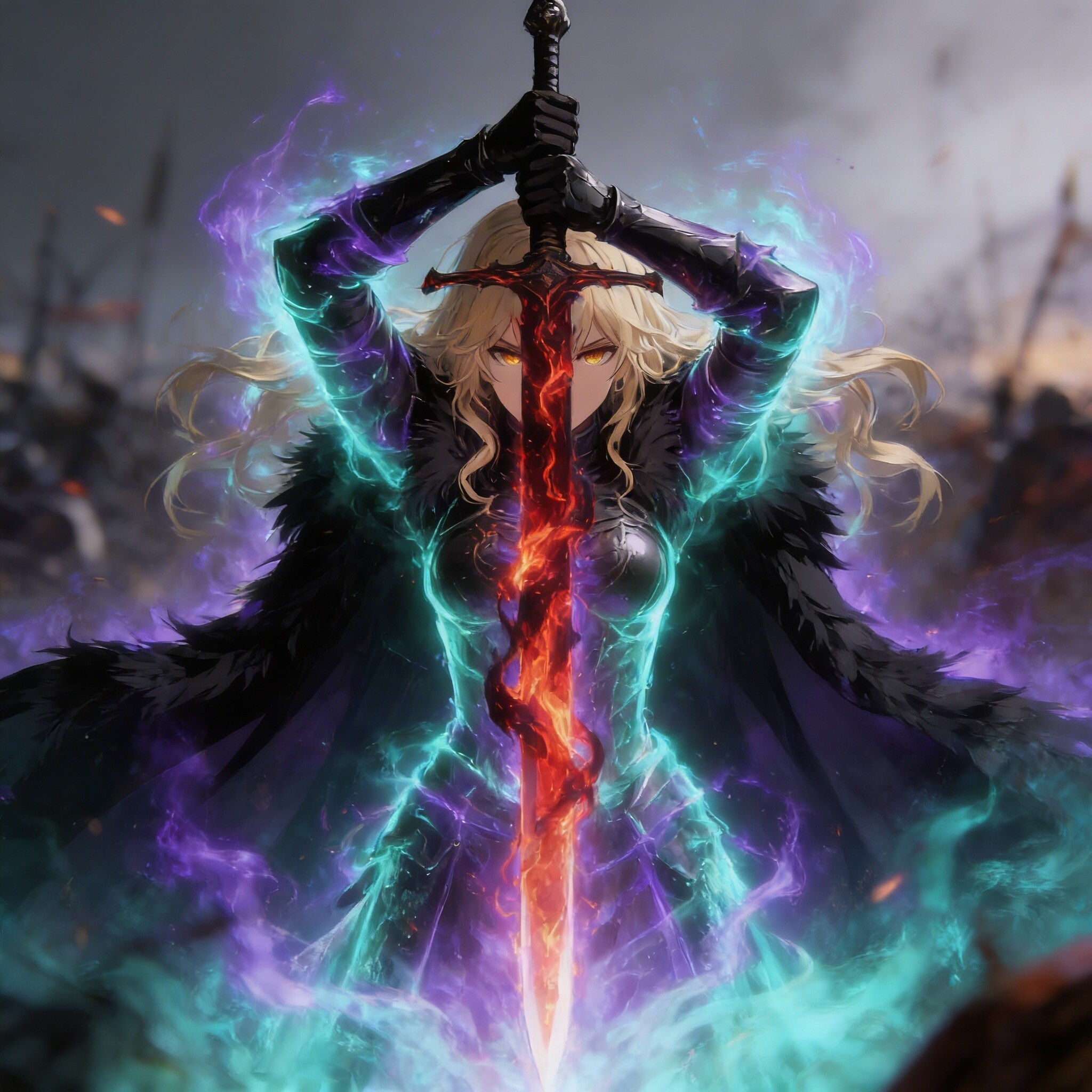 ブロンドの女騎士さん944 | の人気AIイラスト・グラビア