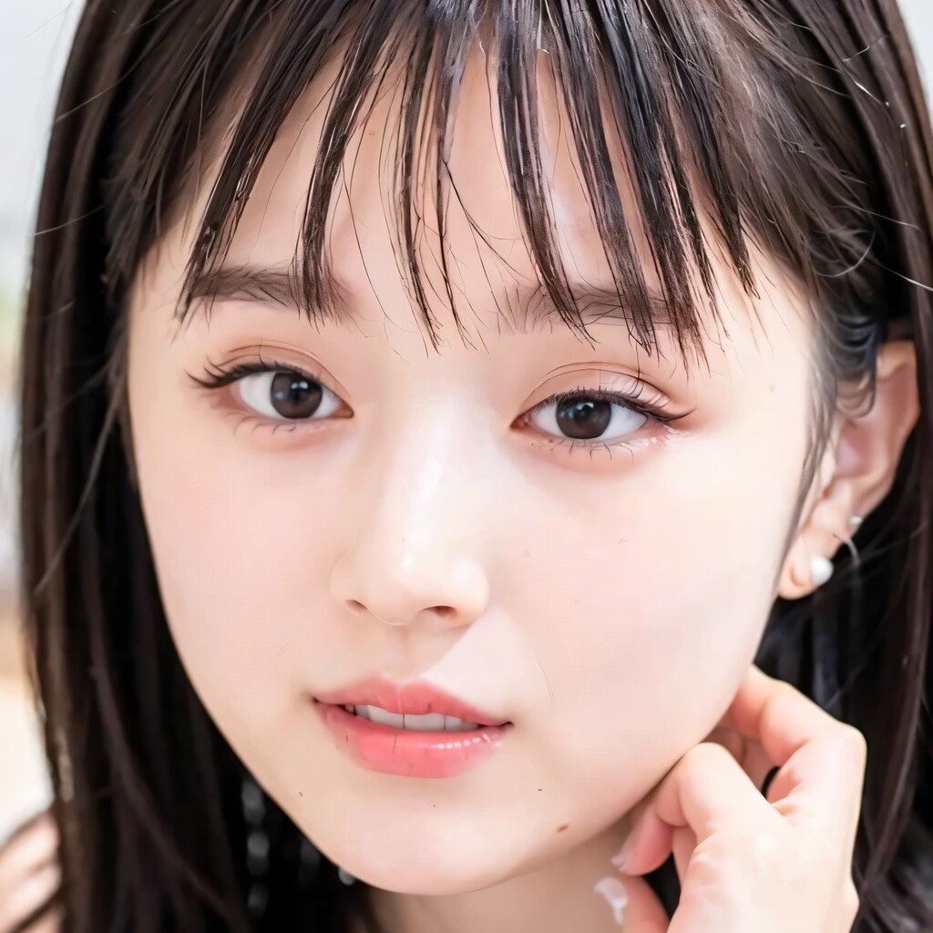 黒髪ロングの美女１４