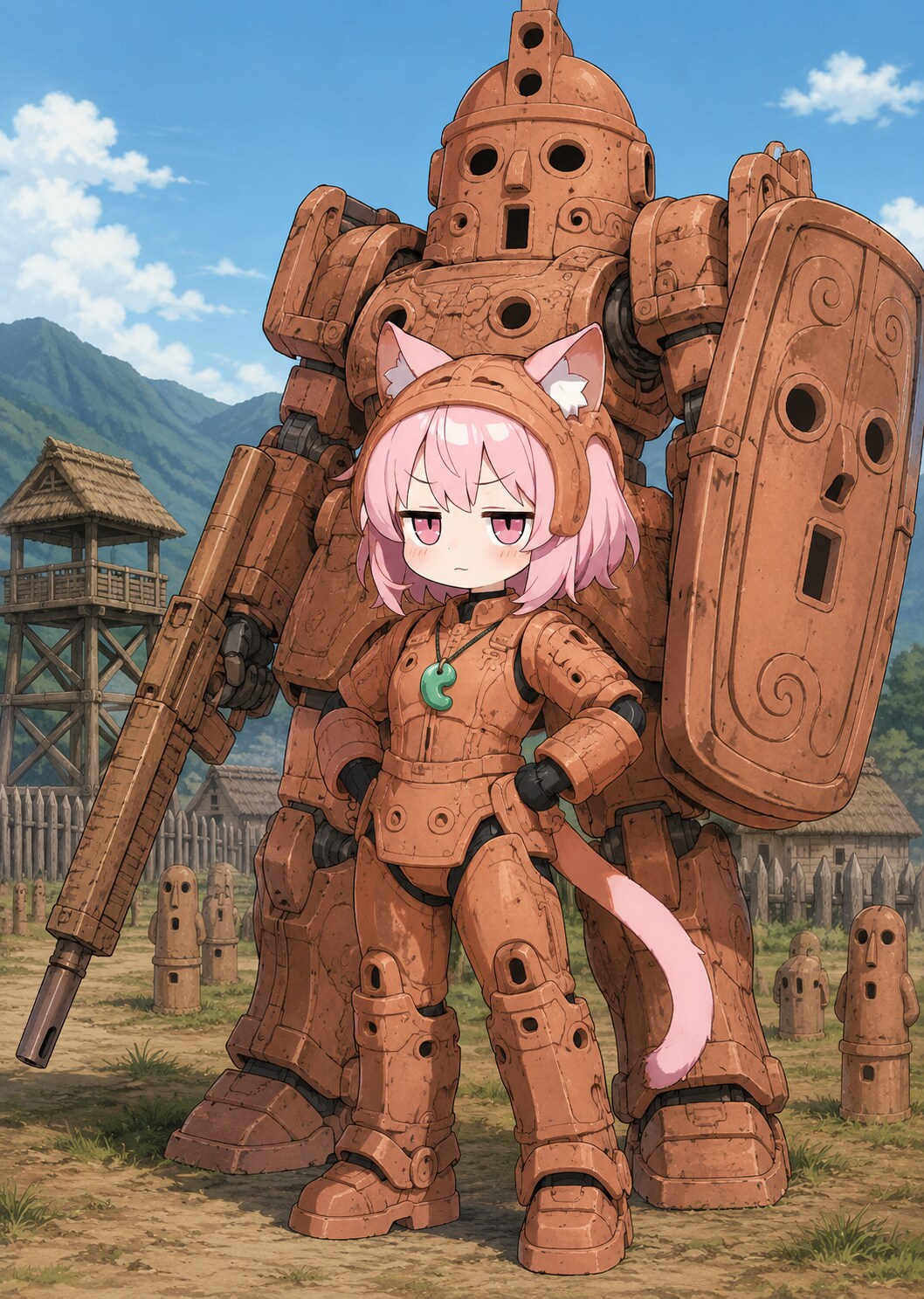 埴輪でロボパイ！！ | の人気AIイラスト・グラビア