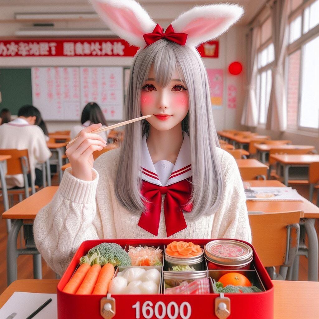 ２組へ遊びに来た