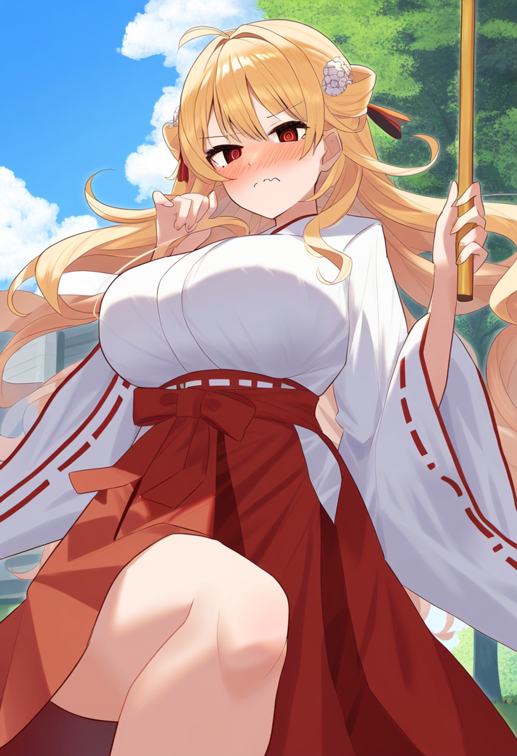 看板娘108　コスプレ「巫女」