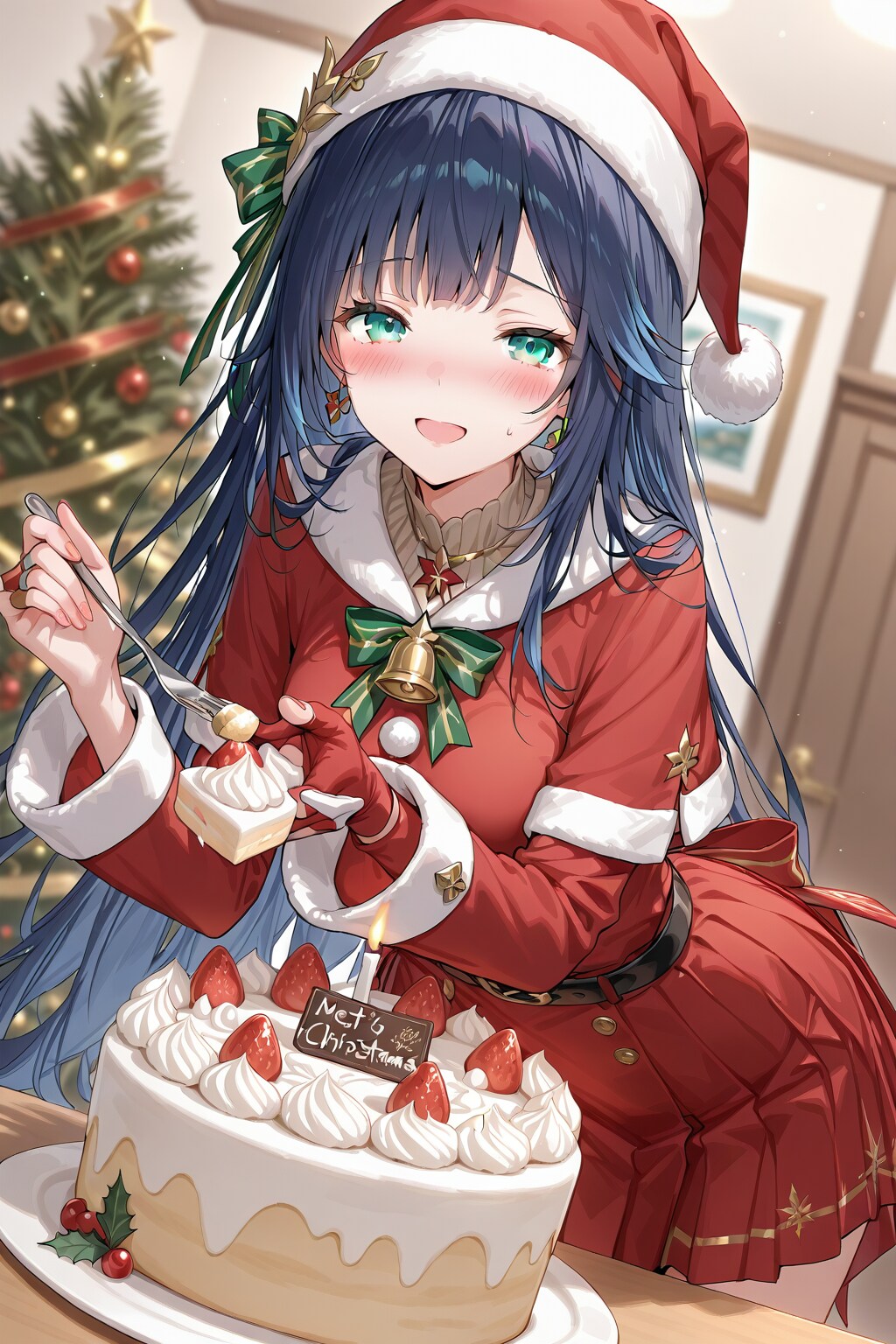 クリスマスケーキを作ろう！ | の人気AIイラスト・グラビア