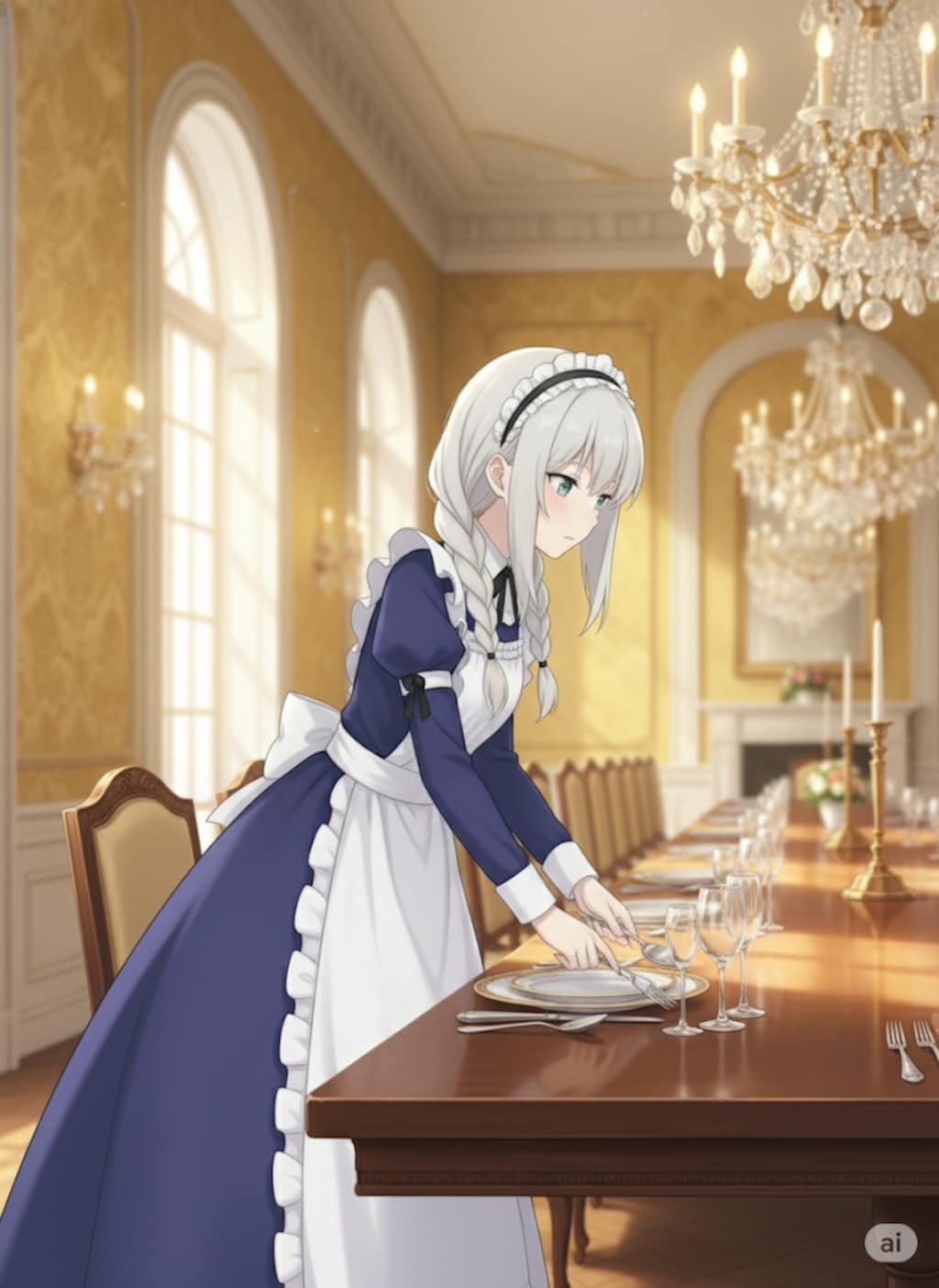 【エレナ大尉】新メイド服（ロングVer）