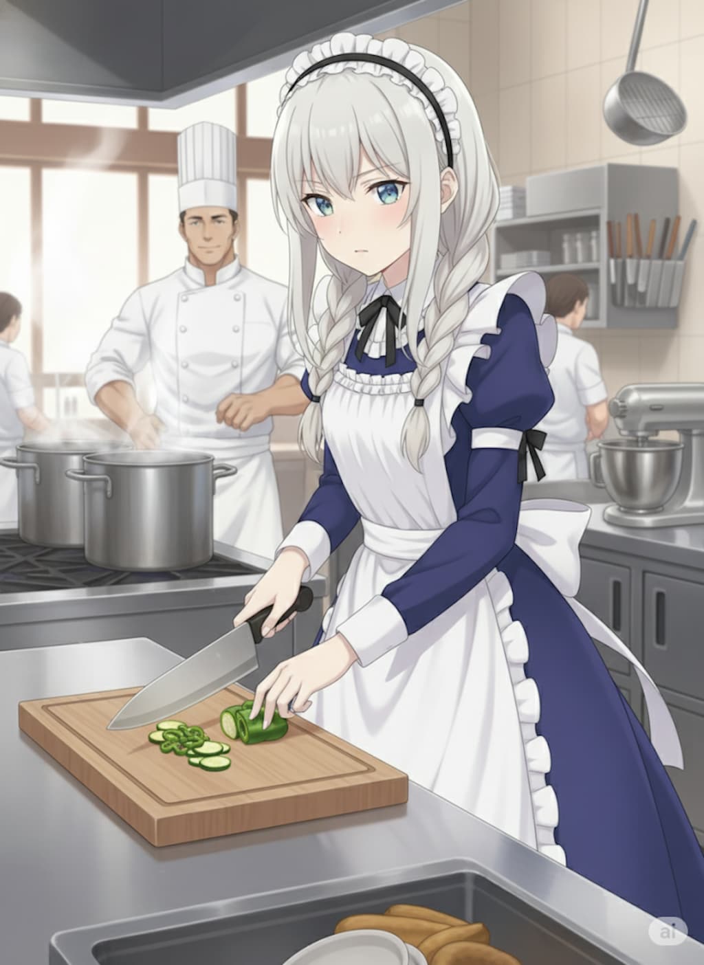 【エレナ大尉】新メイド服（ロングVer）