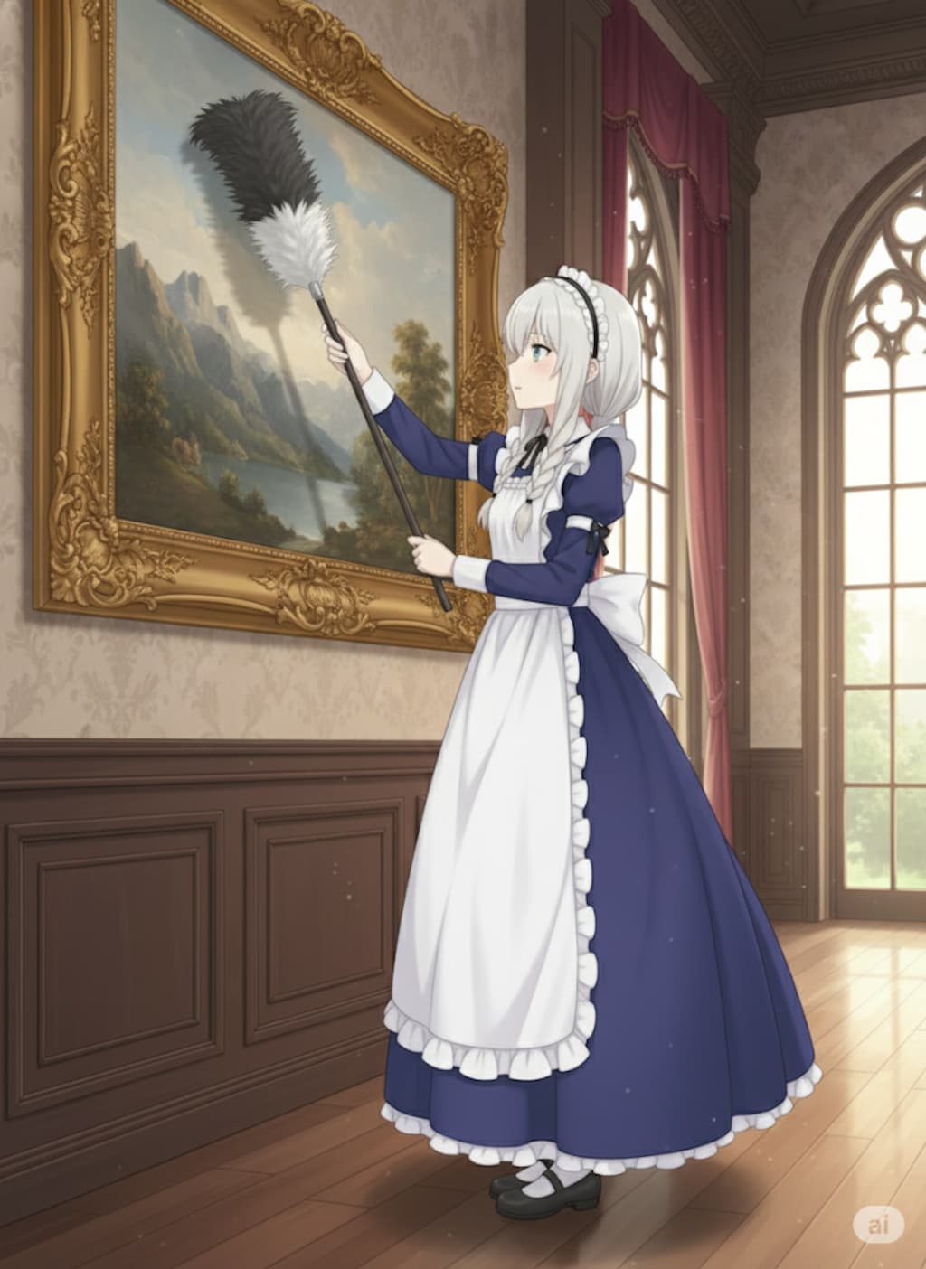 【エレナ大尉】新メイド服（ロングVer）