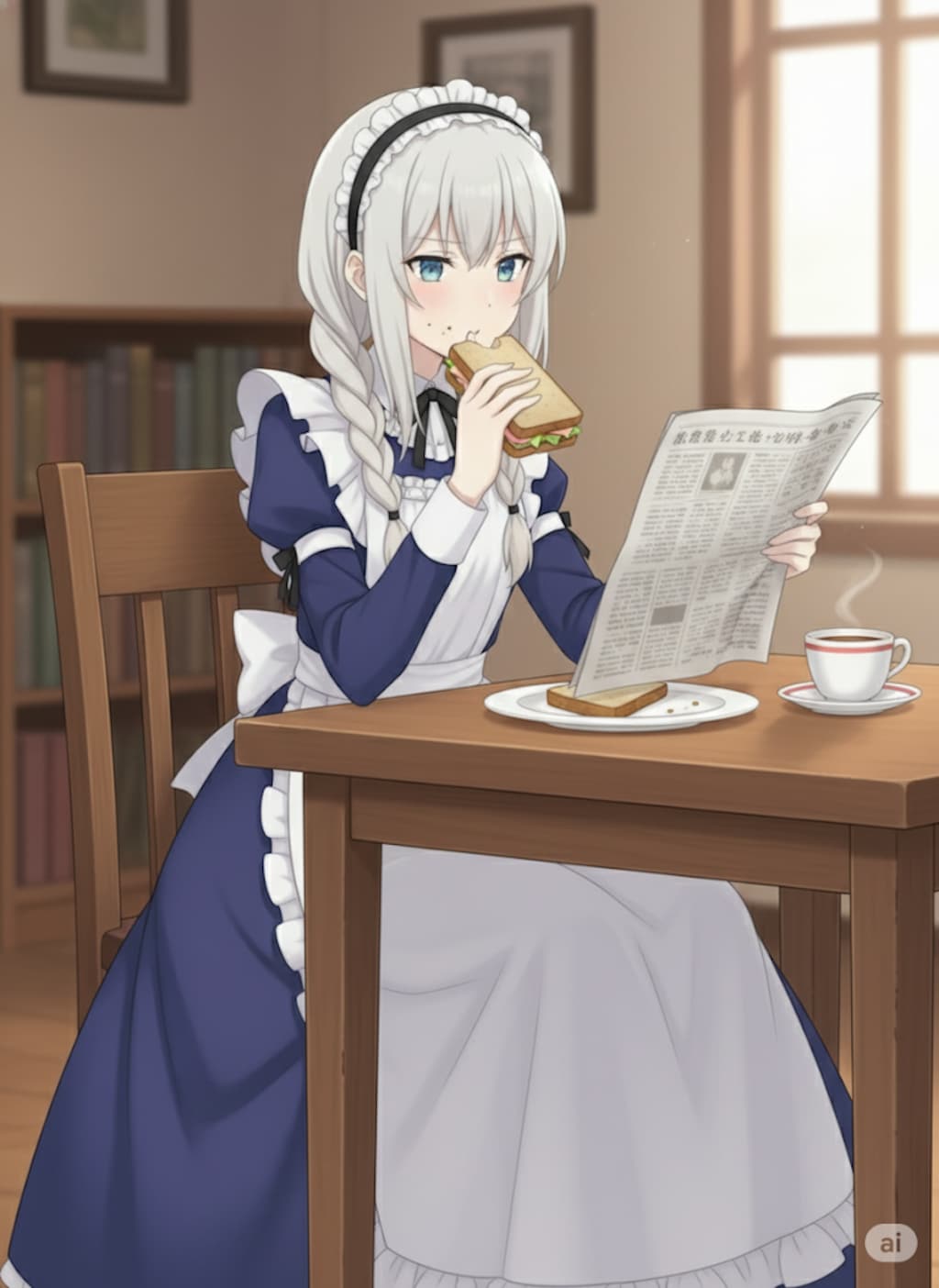 【エレナ大尉】新メイド服（ロングVer）