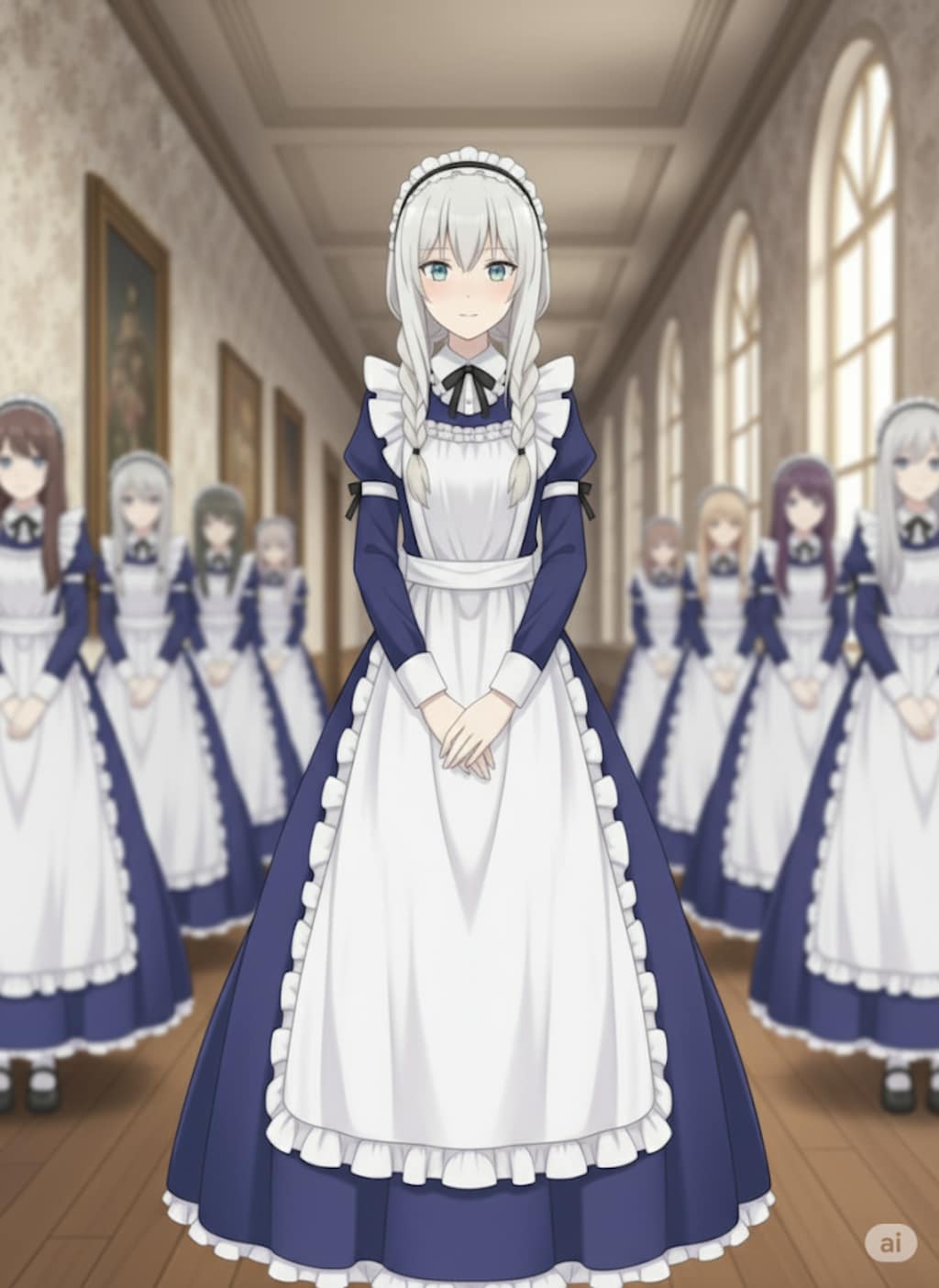 【エレナ大尉】新メイド服（ロングVer）