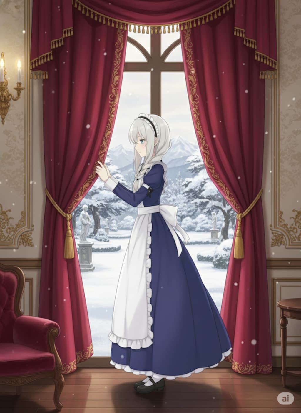 【エレナ大尉】新メイド服（ロングVer）