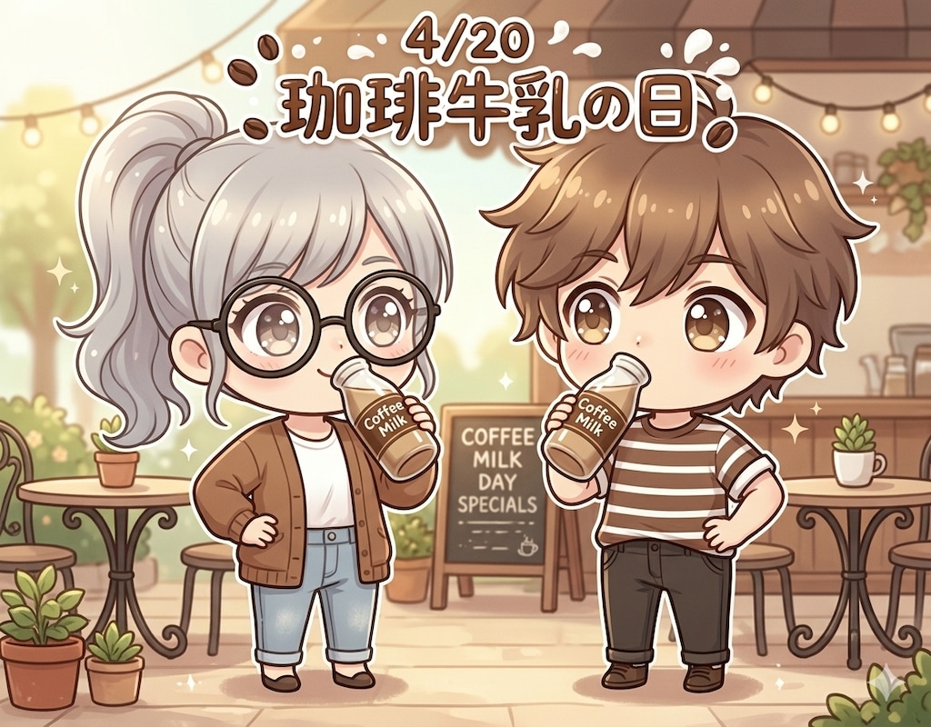 今日は「珈琲牛乳の日」