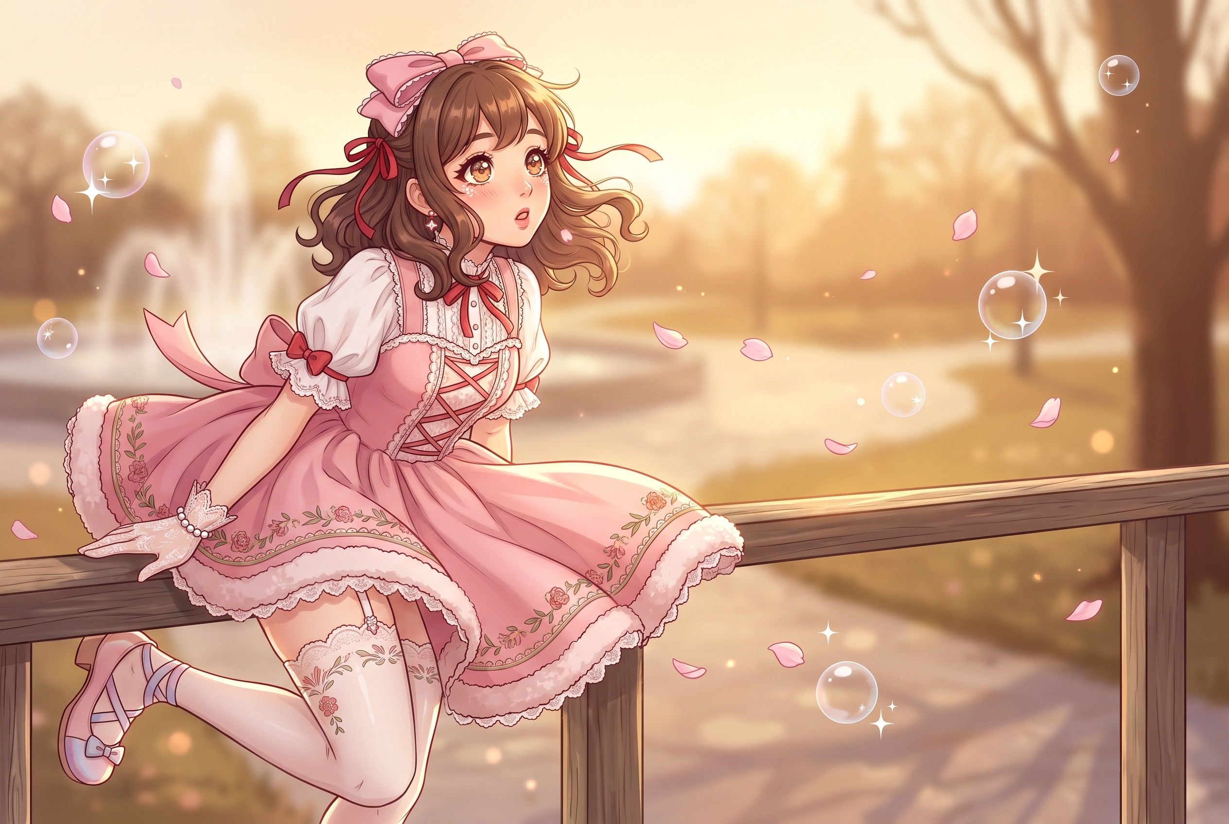 風渡る夢見少女 | の人気AIイラスト・グラビア