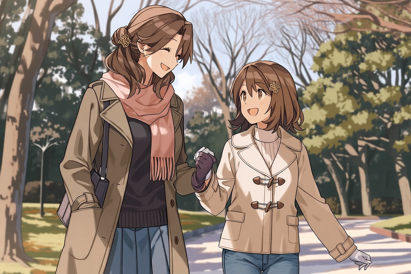 母と娘224 | の人気AIイラスト・グラビア