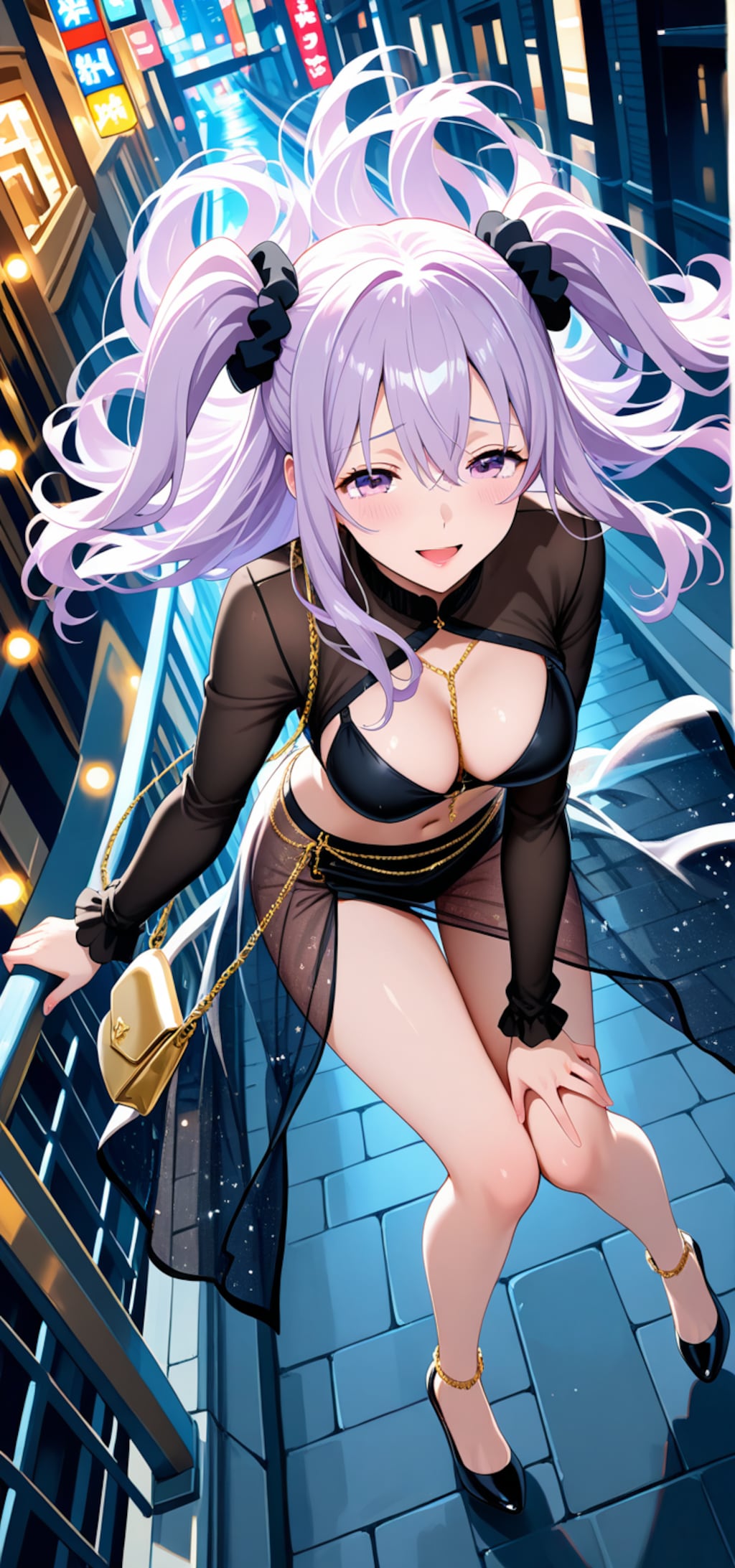 押忍っ♡ ぜんぜん酔ってないれ suっ♡  次どこいきます？ ですっ♡　ご機嫌へべれけお姉さん
