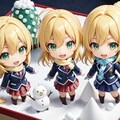 雪遊びするヤスミン三姉妹　ねんどろいど風ジオラマ♪ 7枚目