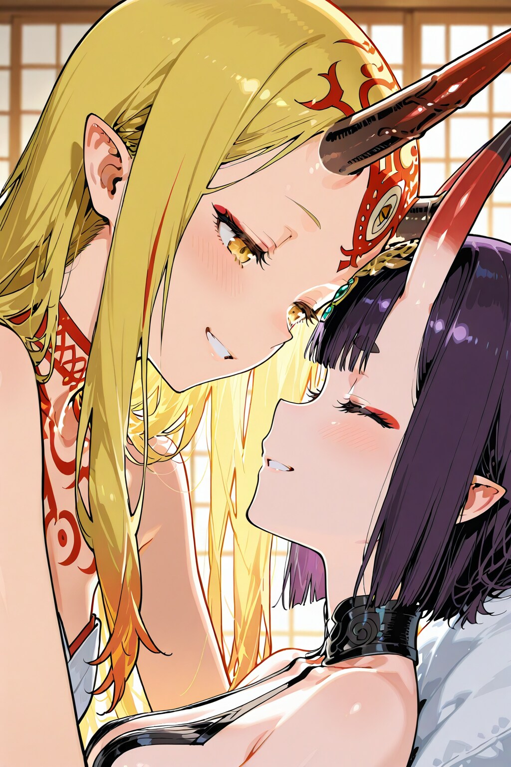鬼、二匹