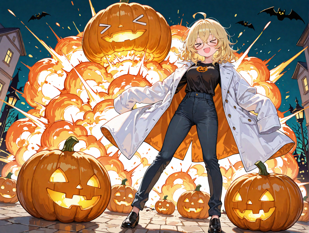 ハロウィンで大喝采＆2000投稿