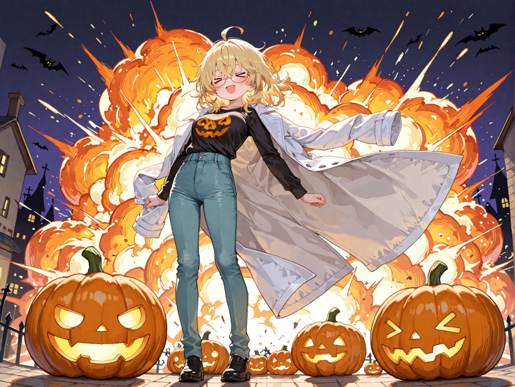 ハロウィンで大喝采＆2000投稿