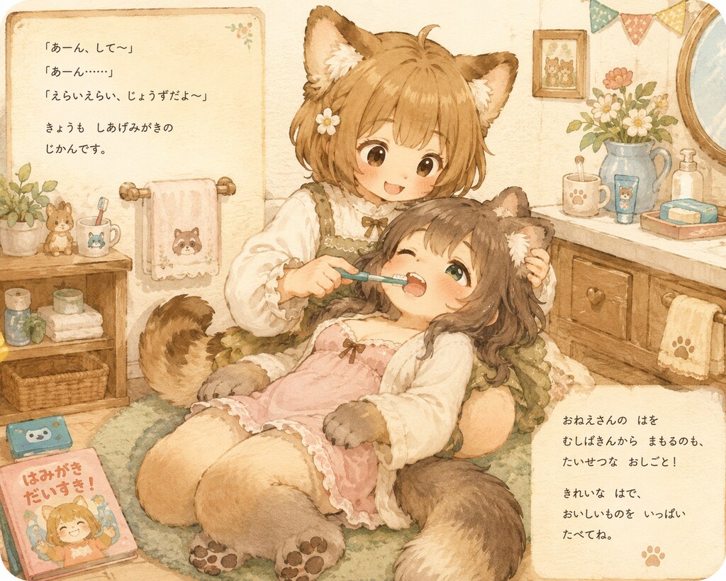 しあげみがきなけもの