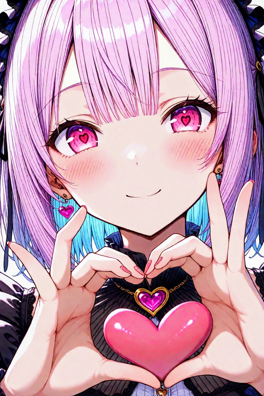 9単語で、ハートハート❤️な、ゴスロリお姉やん