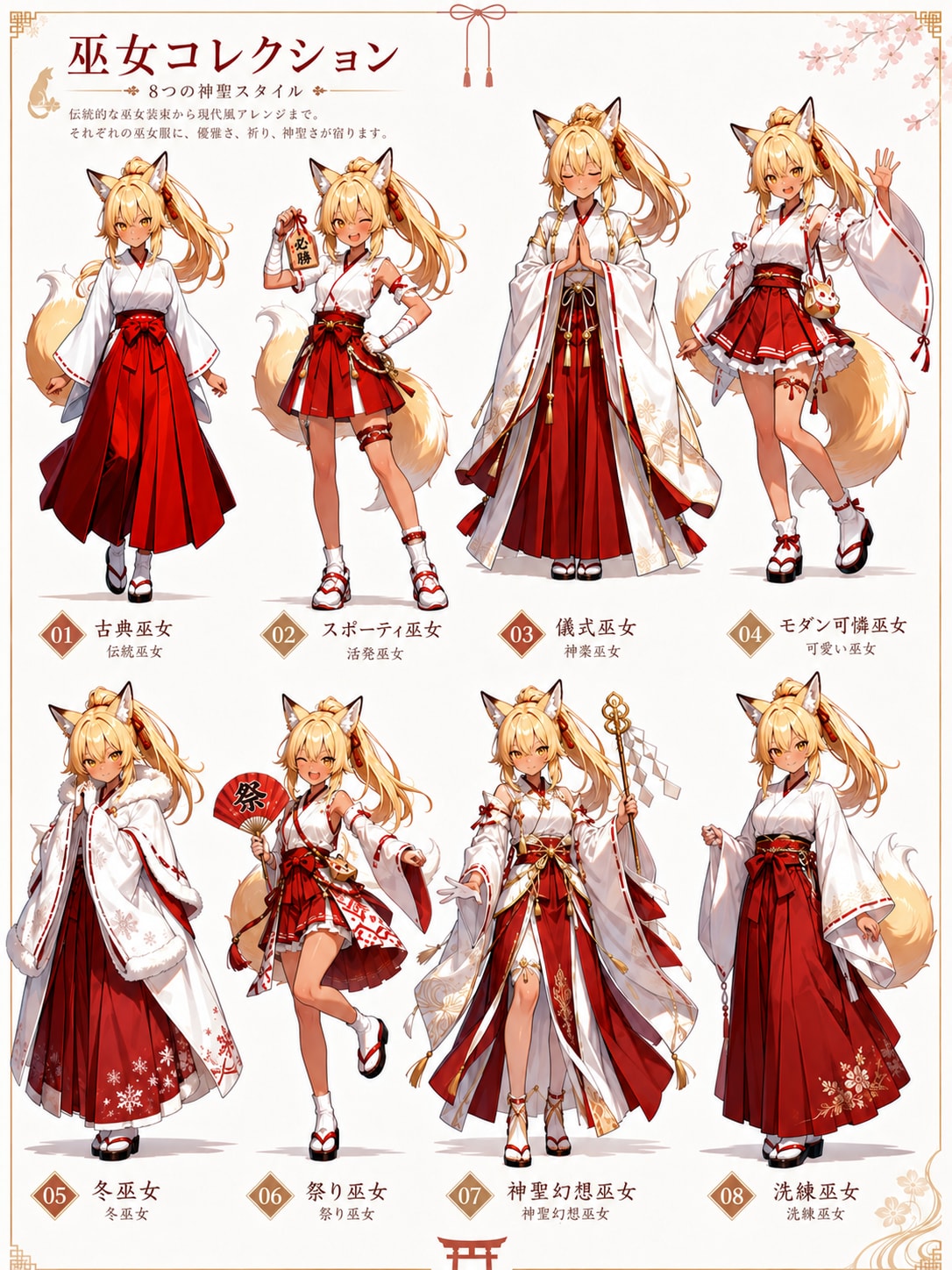 巫女服コレクション