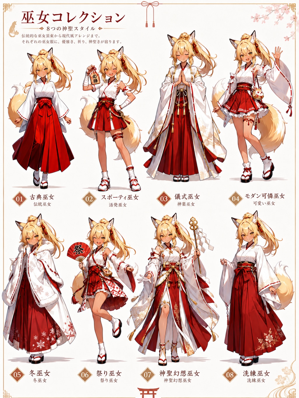 巫女服コレクション