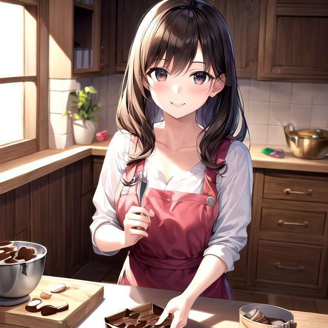 初めての手作りチョコ