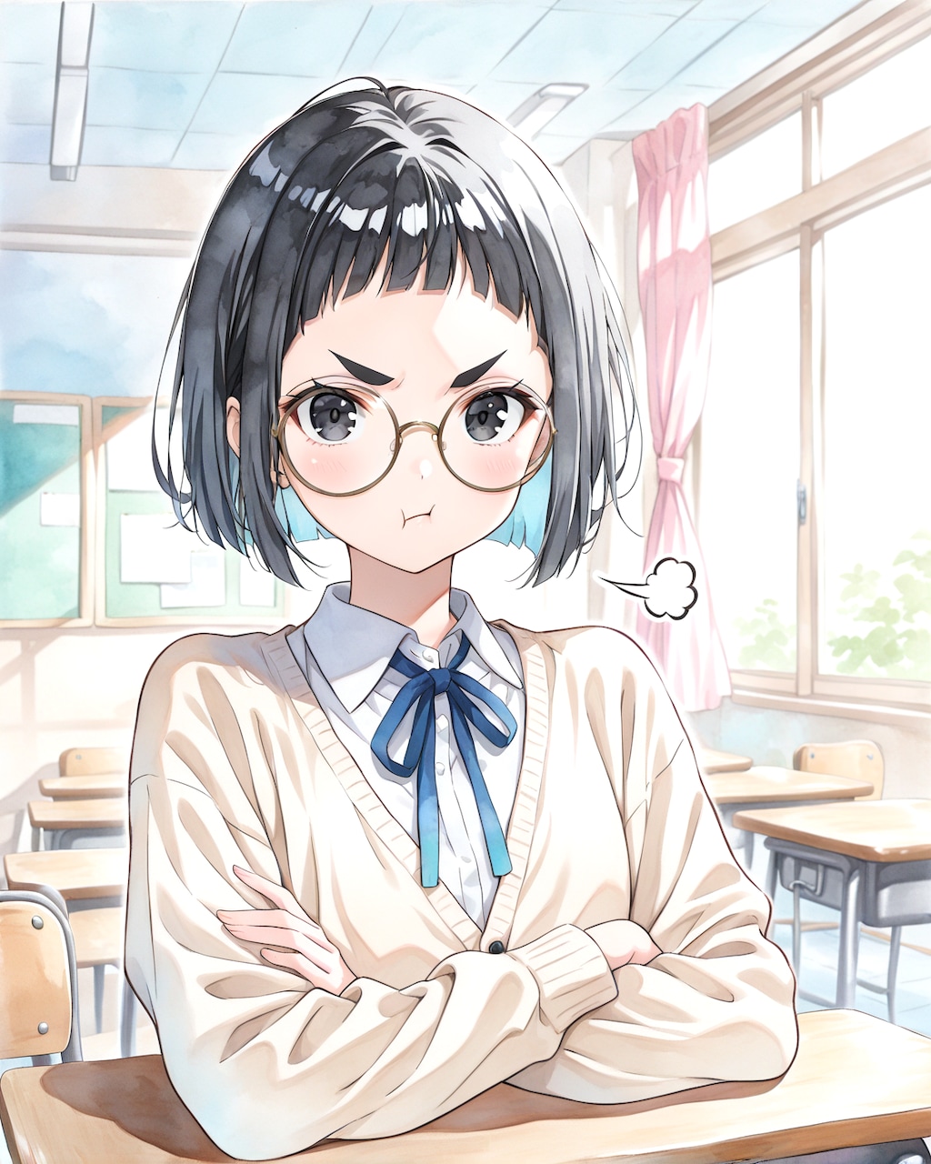 ぷんすかめがねちゃん