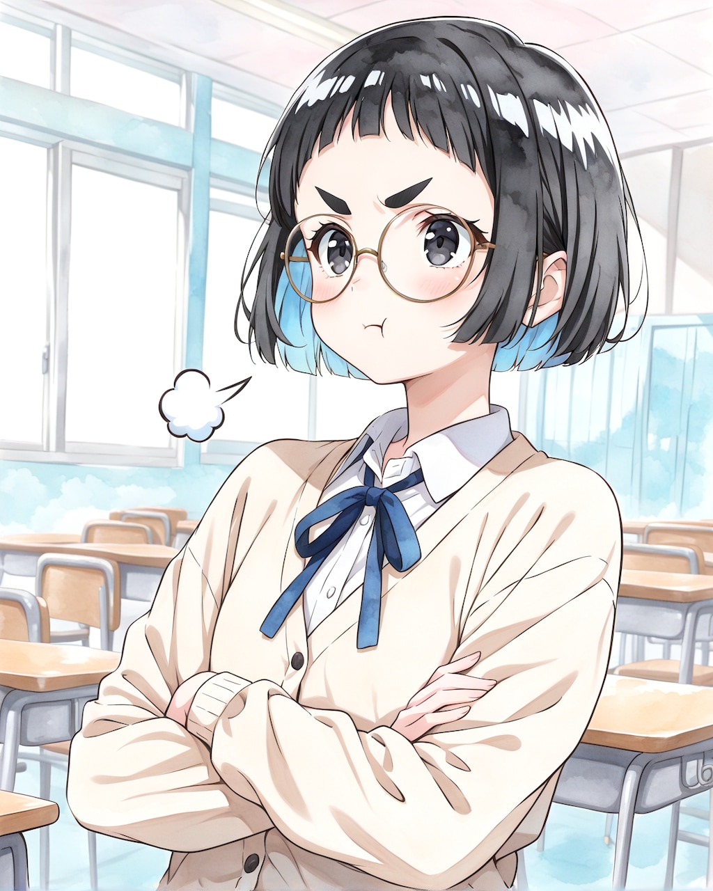 ぷんすかめがねちゃん